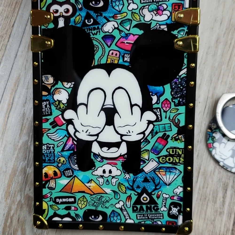 NEW Micky Mouse Middle Finger Samsung A71 Case